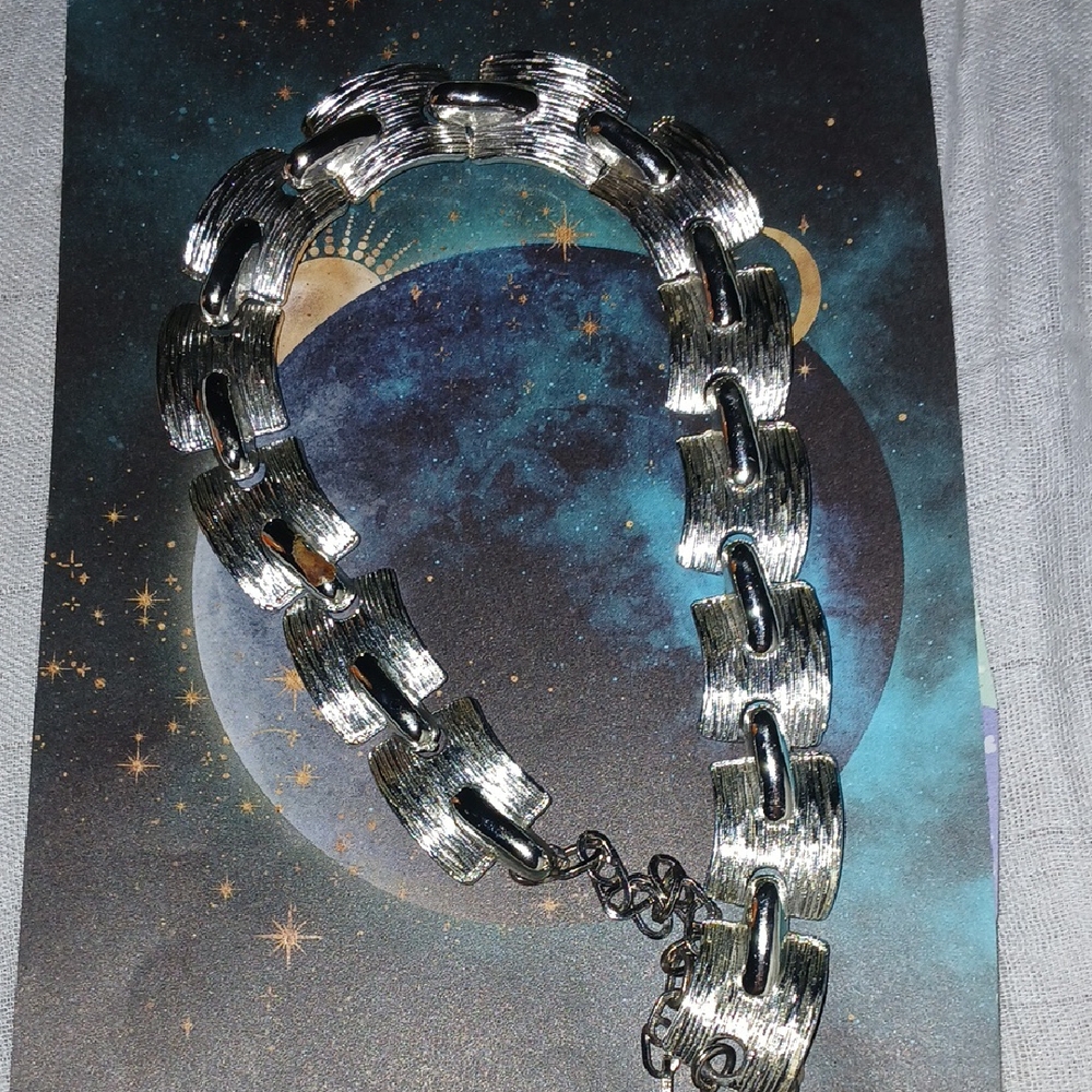 Vintage Silver Link Bracelet